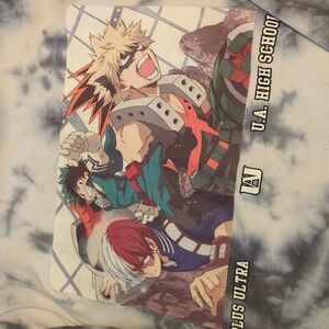 MY HERO ACADEMIA TIE DYE hoodie sweatshirt